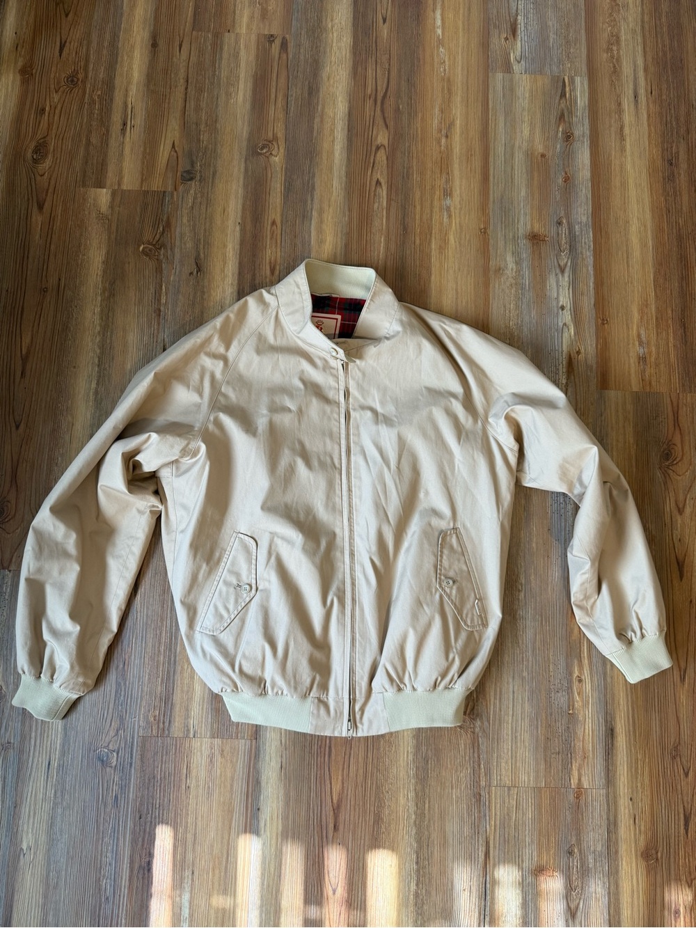 Men's Baracuta G9 Beige Harrimgton Jacket - Size 44